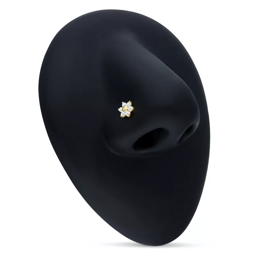18k Jewelled Flower 18k Jewelled Flower