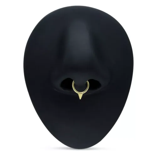 14k Cone Hinged Ring