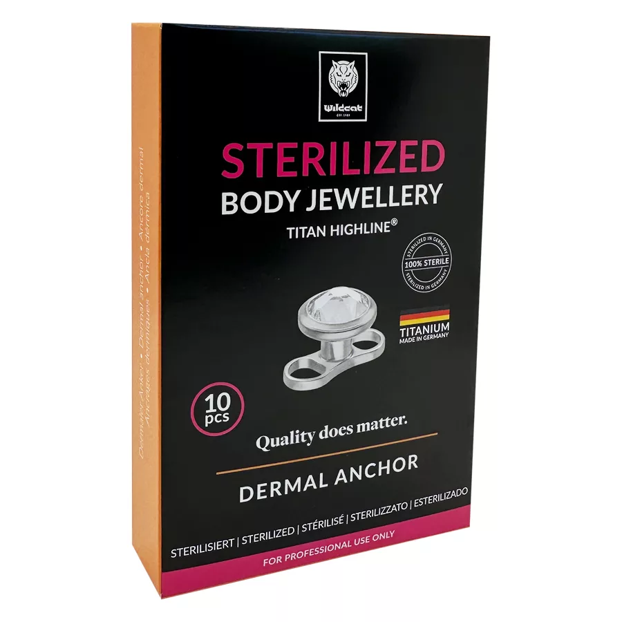 Sterilized Jewelled Dermal Anchor Sterilized Jewelled Dermal Anchor