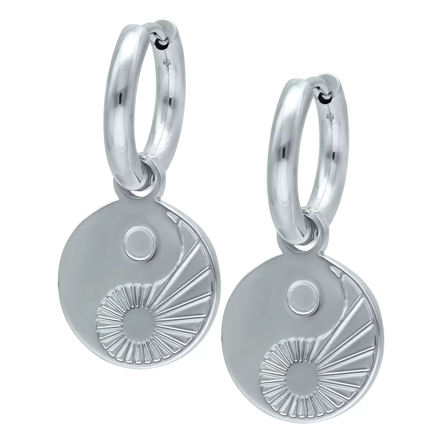 Little Yin Yang Hoops Little Yin Yang Hoops