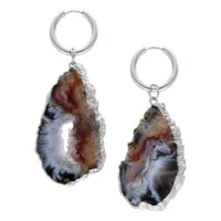 Little Indian Agate Hoops Little Indian Agate Hoops