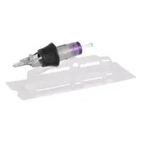 Wildcat Magnum Cartridges Tattoonadeln Transparente Magnum Cartridge Tattoonadel auf weißem Hintergrund