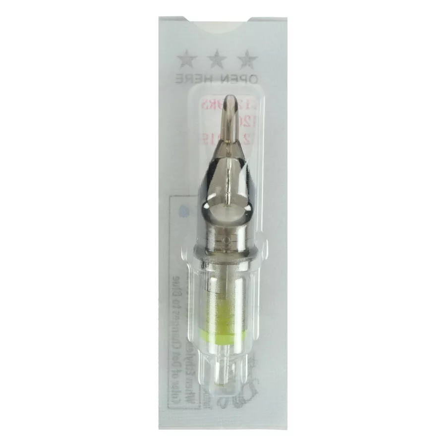 Runde Shader Cartridge 20 Stk von Wildcat Runde Tattoo-Nadelkassette aus Chirurgenstahl in Blisterverpackung