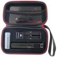 EP101 Wireless Pen Machine im Transportkoffer Schwarze EP101 Wireless Pen Machine im offenen Koffer mit Ladegerät und Zubehör