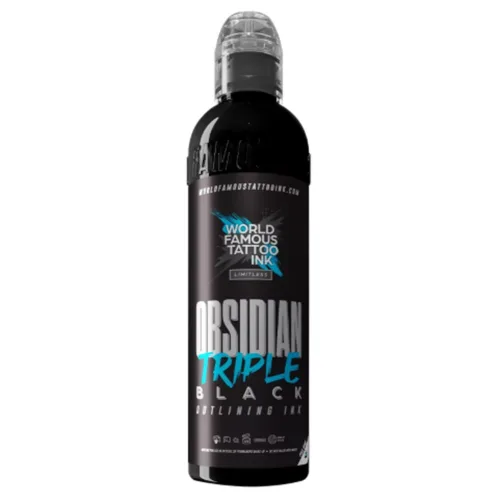 World Famous Ink - Limitless Obsidian Triple Black Outlining