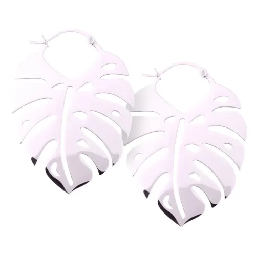 Monstera Leaf Hoops<!--5d1b00a2a0072-->
