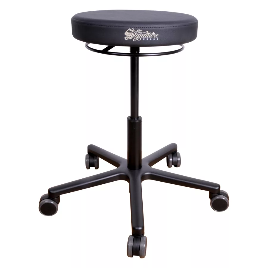 Runder Arbeitshocker R1 Pro aus Kunstleder
