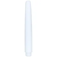 PTFE Dehnstab für Innengewinde, 90mm Weißer PTFE Dehnstab für Ohrpiercings auf weißem Hintergrund