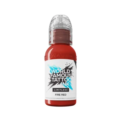 World Famous Ink Limitless Fire Red 30 ml