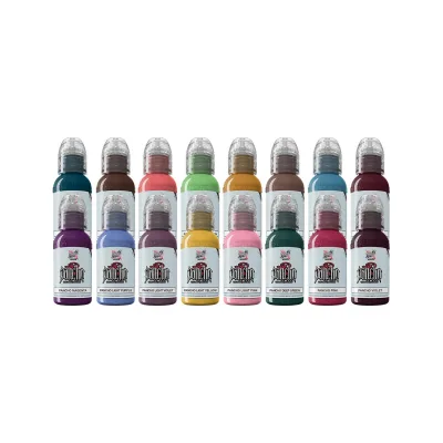 World Famous Ink Limitless A.D. Pancho Pro Colour Set 30 ml