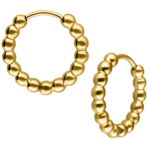 Little Basic Bubble Hoops Pairs