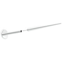 Push-Fit Einführstift 1.2mm Titan Silber Silberner Push-Fit Einführstift aus Titan auf weißem Hintergrund