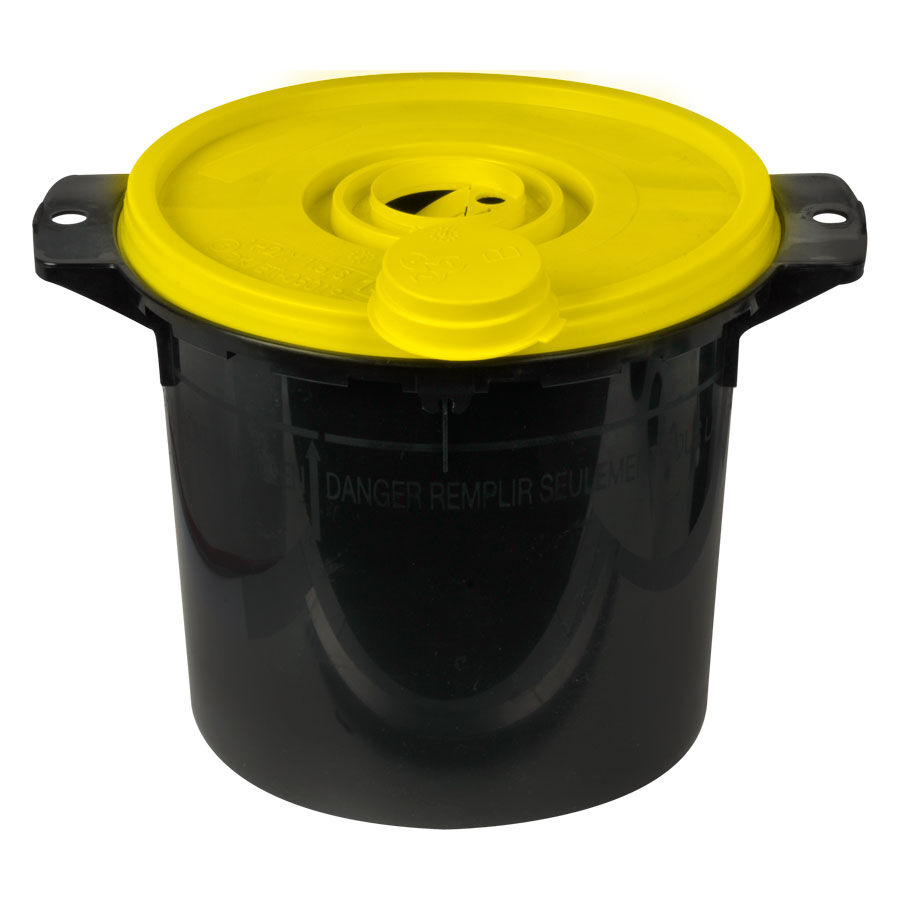 Wildcat® - Schwarze Safe-Box mit gelbem Deckel