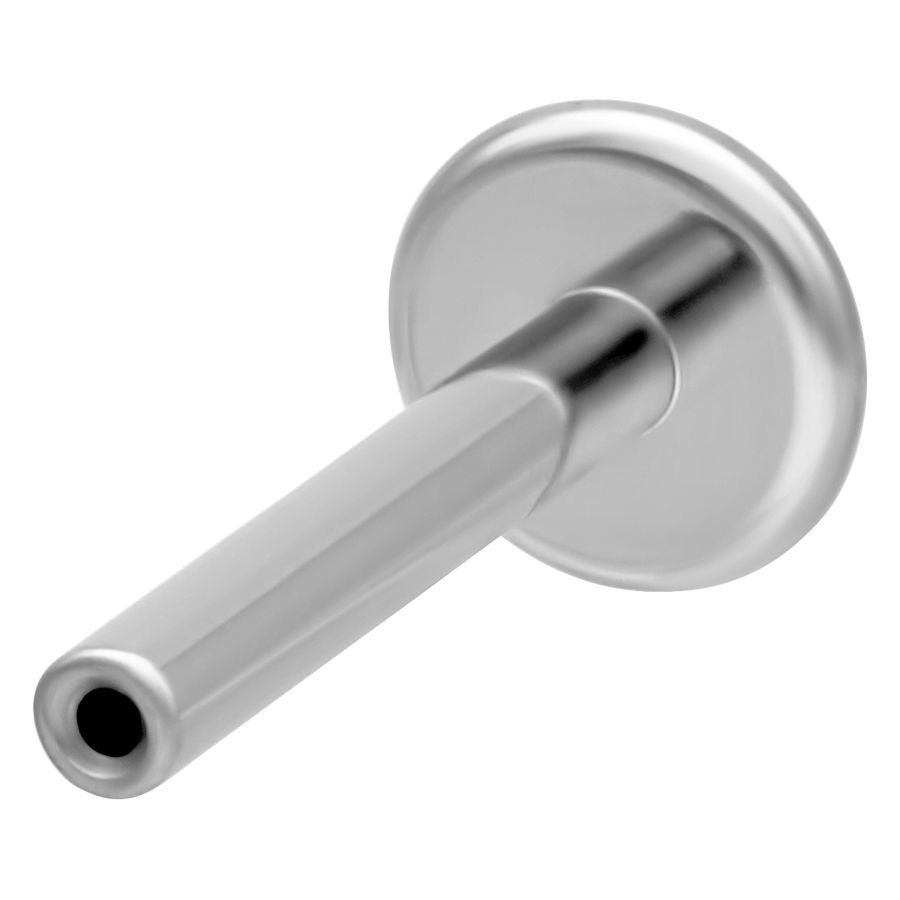 Titan Labret Silber 1,2mm 14mm Hollow Labret