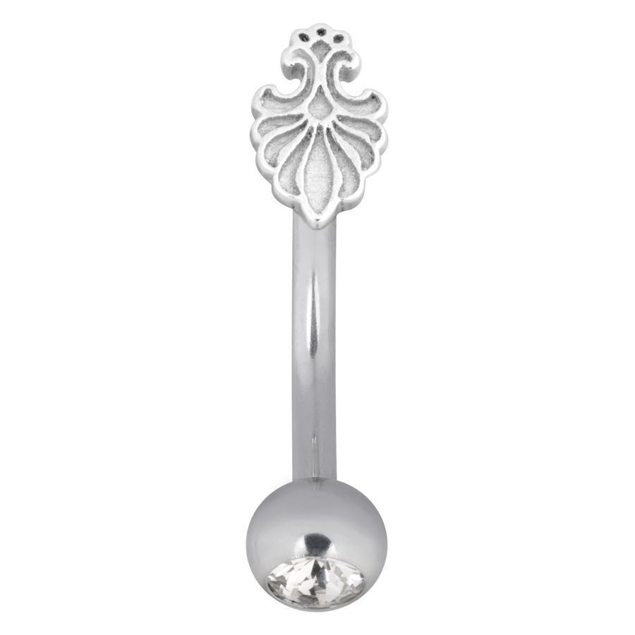 Elegantes Barock Fan Micro Bananabell in Silber Baroque Fan Micro Bananabell