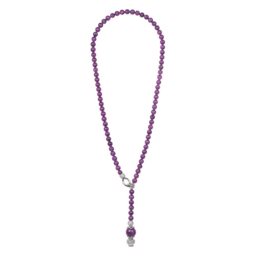 KINKY Pop Rock Pearls "Lenny" Necklace - Purple
