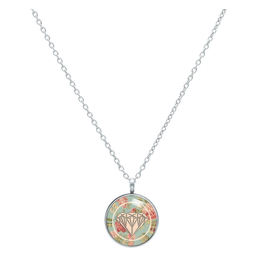 Diamond Roses Mint Necklace Diamond Roses Mint Necklace