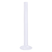 PTFE Labret Stab 18mm unisex Transparenter PTFE Labret Stab von Wildcat auf weißem Hintergrund
