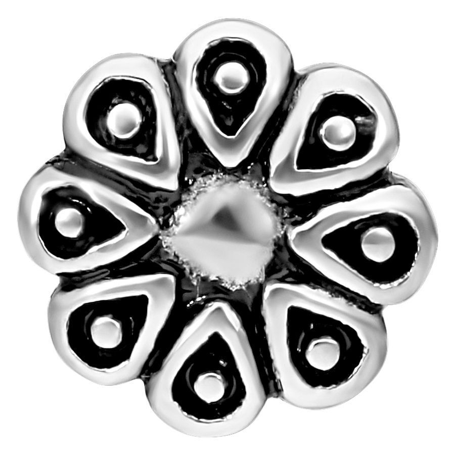 Blossom Labret in elegantem Silberdesign Blossom Labret