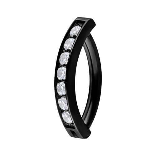 Crystal Belly Arch Clicker