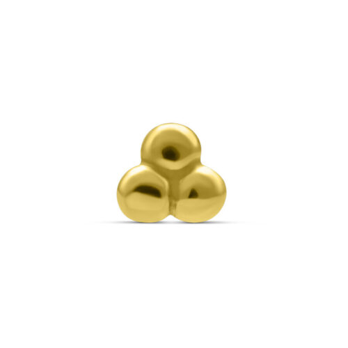 18K Internally Little Three Balls Trinity Attachment
