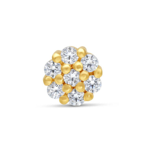 14K Internally Floral Attachment