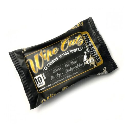 Wipe Outz Dry Sterilized Tattoo Towels<!--602e2b84bf699-->
