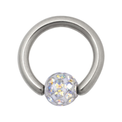 Sealed Multi Jewelled Clip In Ring<!--63ef2d193c54c-->