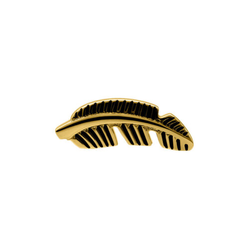 Leaf Attachment for Internally Threaded - Golden Metal
