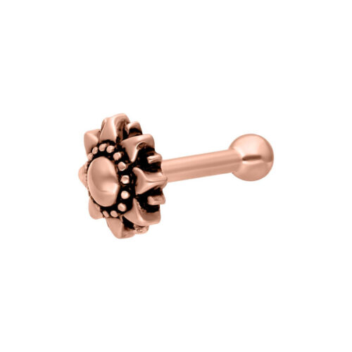 Sunflower Earbarbell<!--5da966730ea28--> - Rosegold