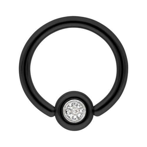 Medi Flat Back Jewelled Clip in Ring<!--63f5c9ce53971-->