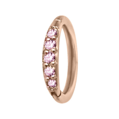 Pave Setting Crystals Top