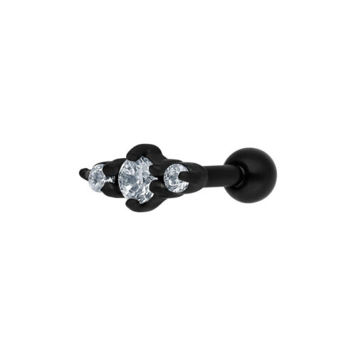 Three Crystals Barbell<!--61fa35b76a904-->