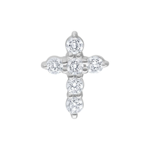 Push Fit Crystal Cross Attachment for Bioplast