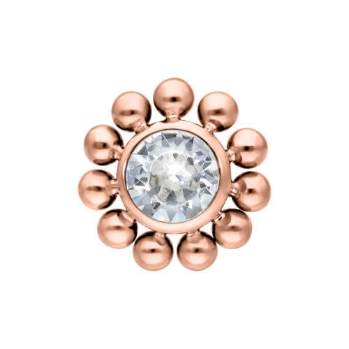 Titan Crystal Flower Attachment for Internally Threaded<!--5ff478f68ed8f-->