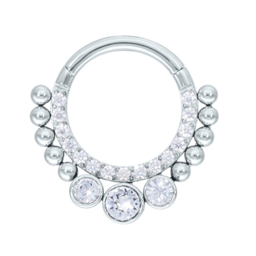 Crystal Tears Clicker<!--63ef7799cd09c--> - Silvercoloured Metal