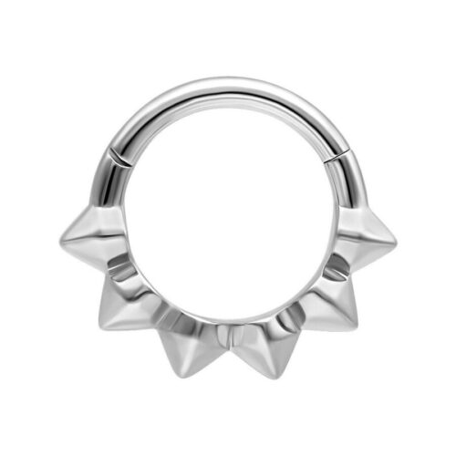 Spikes Clicker - Silvercoloured Metal