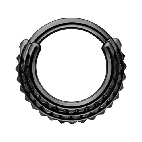Triple Spike Hinged Septum Clicker