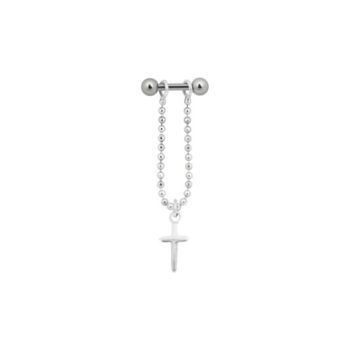 Ear Pendant Cross<!--5c615ac1ed57b-->