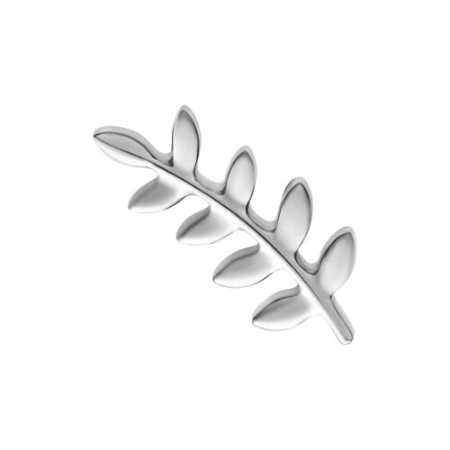 Push Fit Leaf Attachment - Silvercoloured Metal