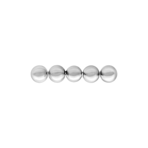 Push Fit Ball Bar Attachment - Silvercoloured Metal