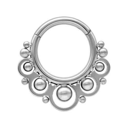 Temple Clicker - Silvercoloured Metal