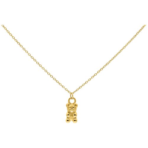 Little Gummibear Necklace - Golden Metal