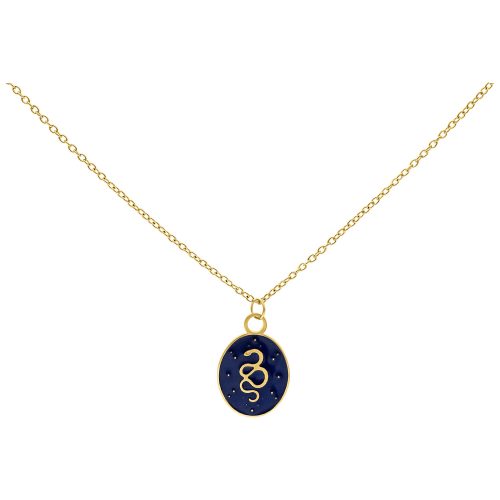 Little Mystic Snake Necklace - Golden Metal