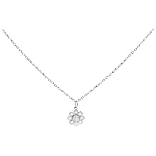 Crystal Flower Necklace