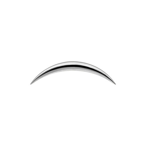 Push Fit Plain Arch Attachment - Silvercoloured Metal