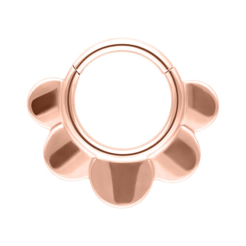 Half Flower Clicker - Rosegold