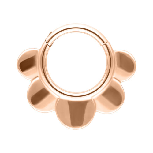 Half Flower Clicker - Rosegold