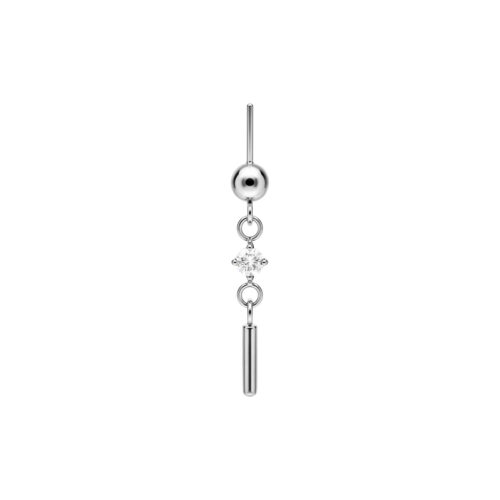 Round Crystal with Bar Rook Push Fit Attachment