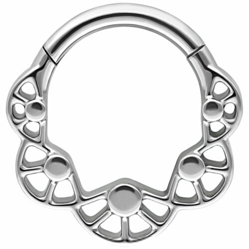 Bubble Plate Clicker - Silvercoloured Metal